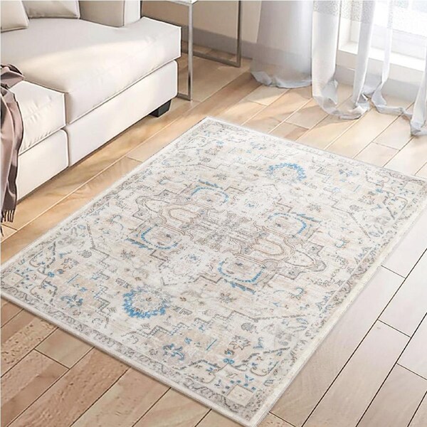 Marlow Floor Rug 160cm x 120cm Short Pile Vintage