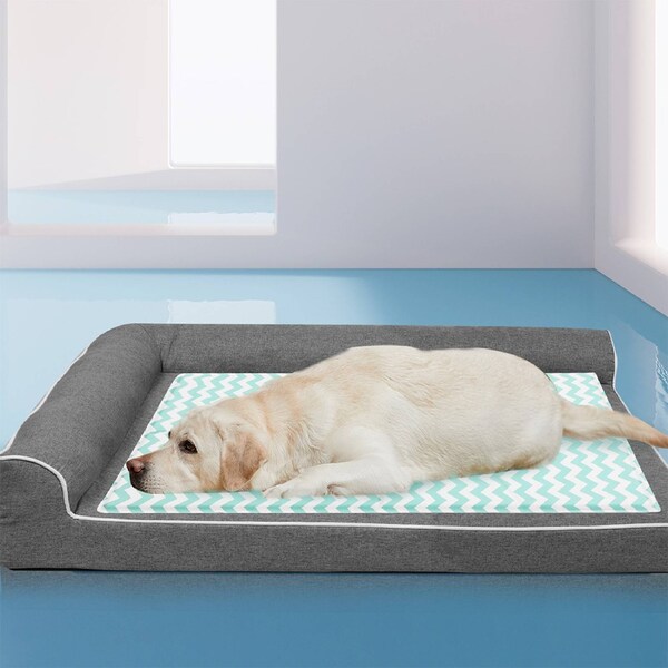 Pawz Pet Cooling Mat Dog Cat Gel Non-Toxic Bed Puppy Self-cool Summer Ice Pad XL