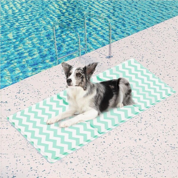 Pawz Pet Cooling Mat Dog Cat Gel Non-Toxic Bed Puppy Self-cool Summer Ice Pad L