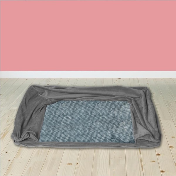 125x100x26.7cm PaWz Pet Sofa Bed Cover - Grey