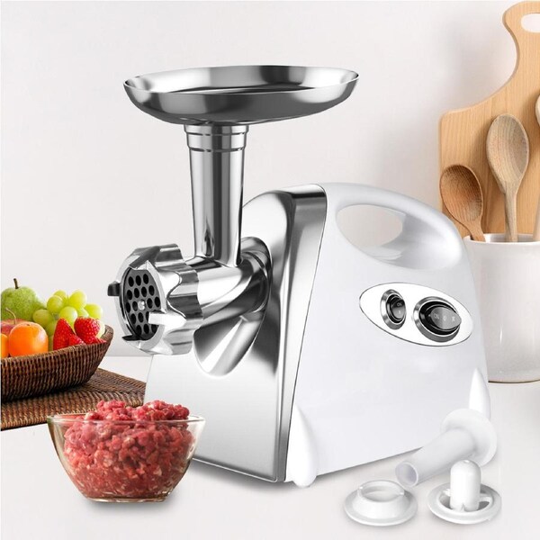 Spector 800W Electric Meat Grinder Mincer Sausage Filler Kibbe Maker Kitchen Tool Black