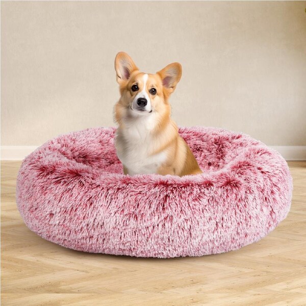 PaWz Pet Bed Replaceable Cover - Pink, Dia. 90cm
