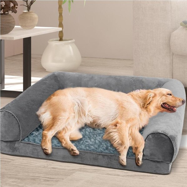 Pawz Pet Bed Sofa Dog Bedding Soft Warm Mattress Cushion Pillow Mat Plush L