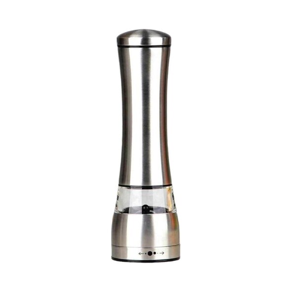 Kitchee Stainless Steel Salt Pepper Spice Grinder Mill - Adjustable Coarseness