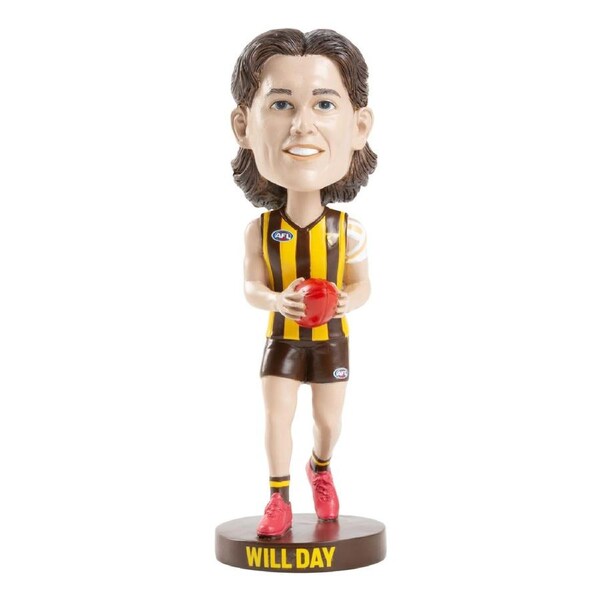 Hawthorn Hawks Will Day AFL Bobblehead Collectible Bobble Head Statue