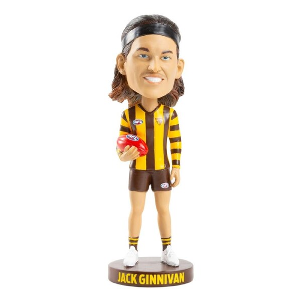 Hawthorn Hawks Jack Ginnivan AFL Bobblehead Collectible Bobble Head Statue