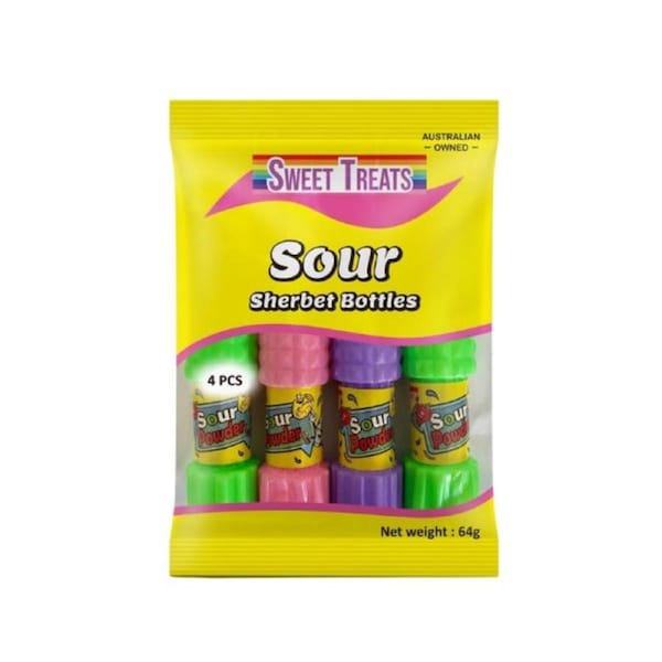 4pcs Sherbet Bottles 64g