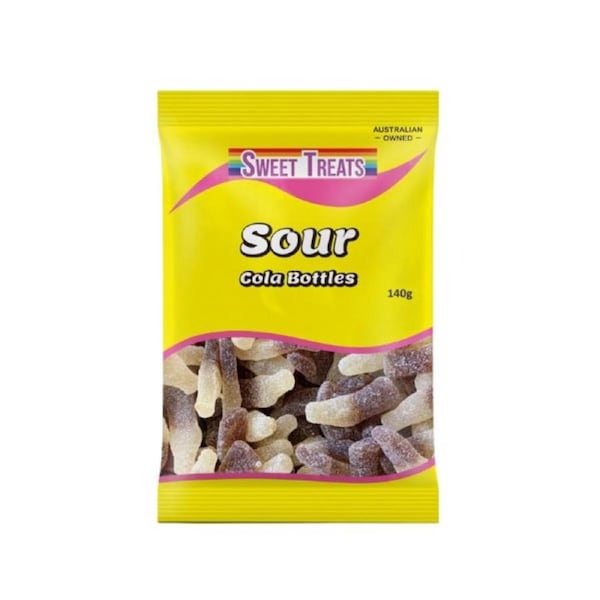 Sour Cola Bottles 140g