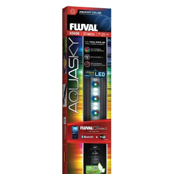 Fluval Aquasky 3.0 Led Light 21w RGBW 75-106cm Wifi & Bluetooth