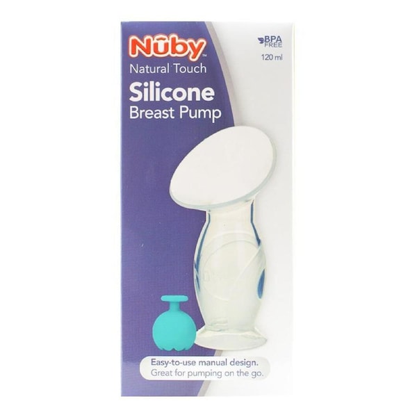 Nuby Silicone Breast Pump 120mL