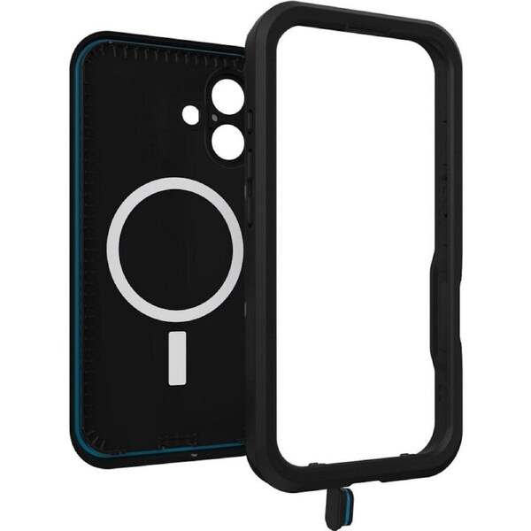 OtterBox Fre MagSafe Case with Built-in screen protector For iPhone 16 Black [77-96144]