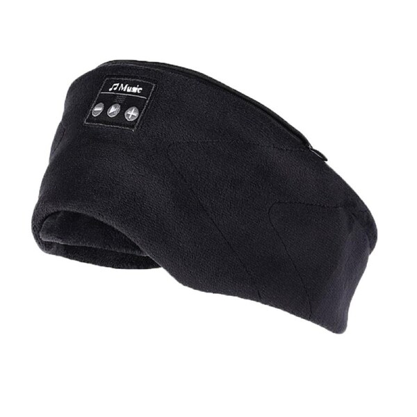 Sleep Mask Eye Mask White Noice 5.2 Bluetooth Headphones Wireless Music Sleep Eye Mask -Black