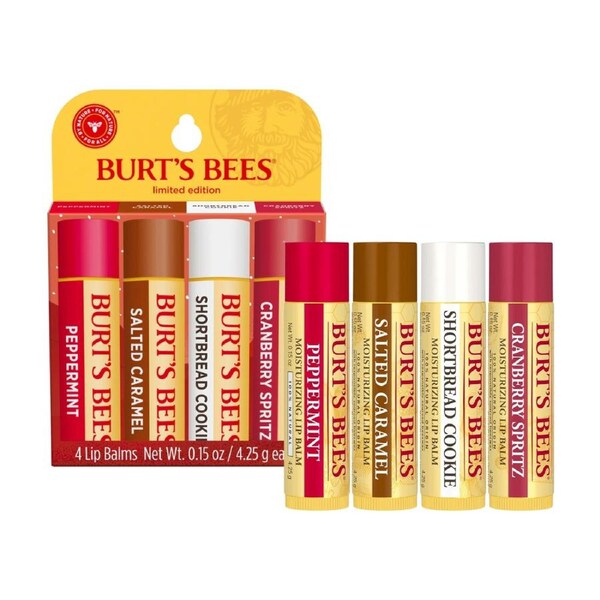 Burt's Bees Festive Fix 4 Piece Gift Set