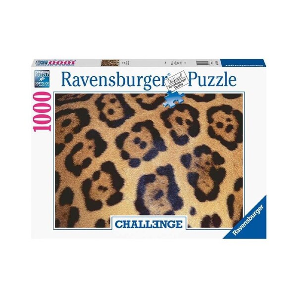 1000pc Ravensburger Animal Print Family/Kids Jigsaw Puzzle Toy 70x50cm 12y+