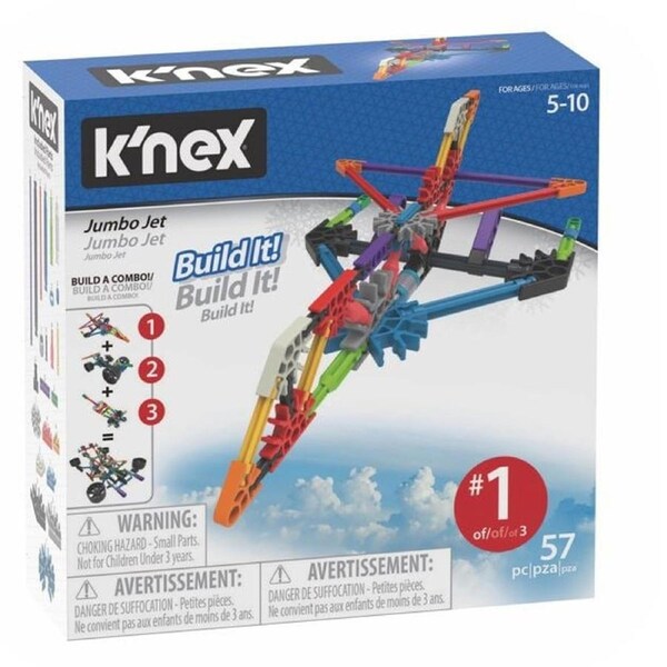 K'nex Imagine Jumbo Jet Building Set