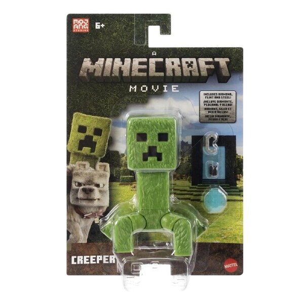 Minecraft A Minecraft Movie Creeper 4 Inch Action Figure
