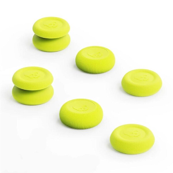 Savage Raven by Skull & Co. Thumb Grip Set for Steam Deck - Neon Yellow
