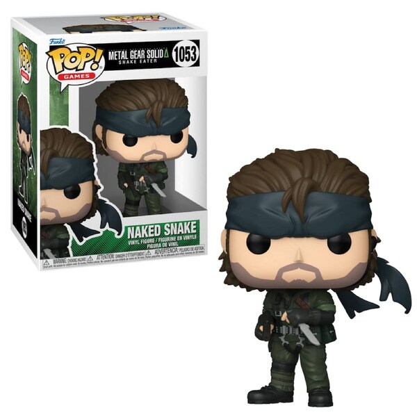 Metal Gear Solid Snake Eater Naked Snake Funko POP! Vinyl