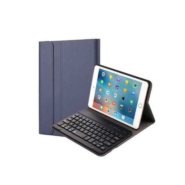 PC Case with Detachable Keyboard for iPad Mini 4/5 - Dark Blue