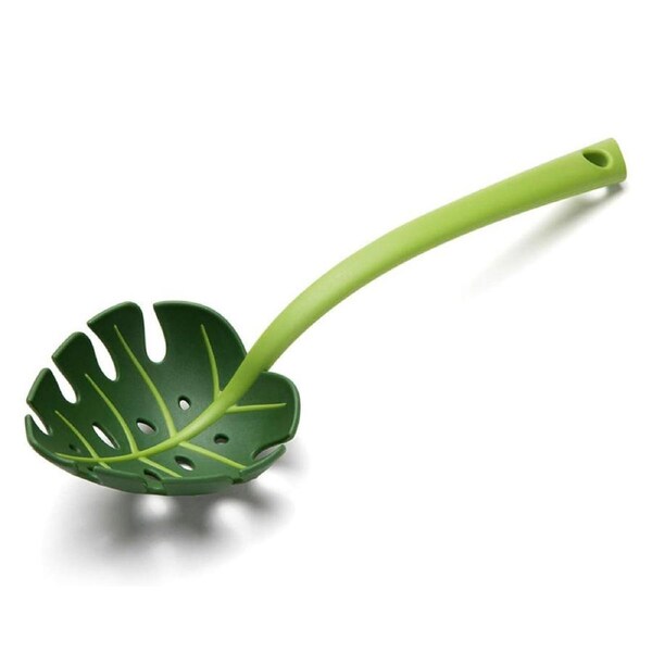 Catzon Monstera Ladle for Cooking BPA-Free Heat Resistant Casserole Spoon
