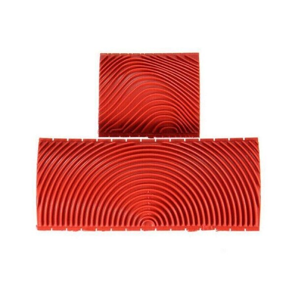 2PCS Wood Graining Tool Wood Grain Wall Art Paint For Wall Painting Decor DIY