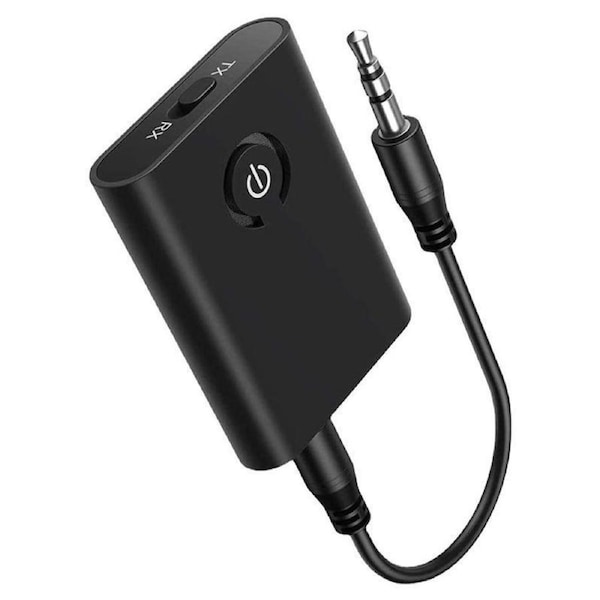 2 in 1 Bluetooth Audio Adapter Wireless Transmitter Receiver with AUX Support