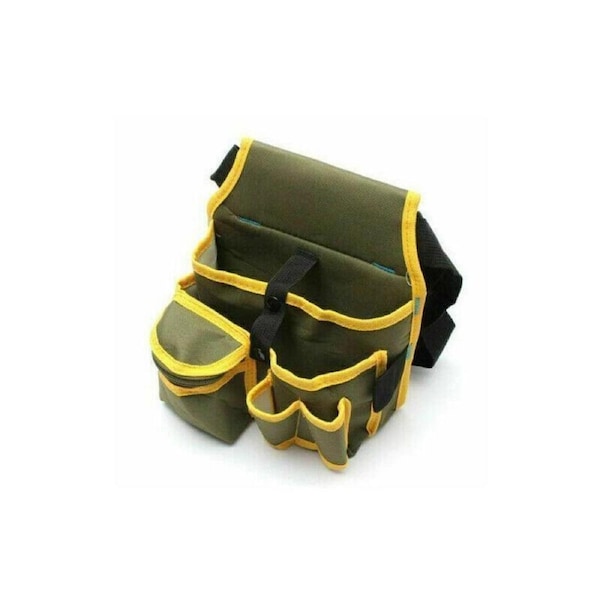 Electrician Tool Bag Waist Pocket Maintenance Pouch Belt Storage Canvas Holder