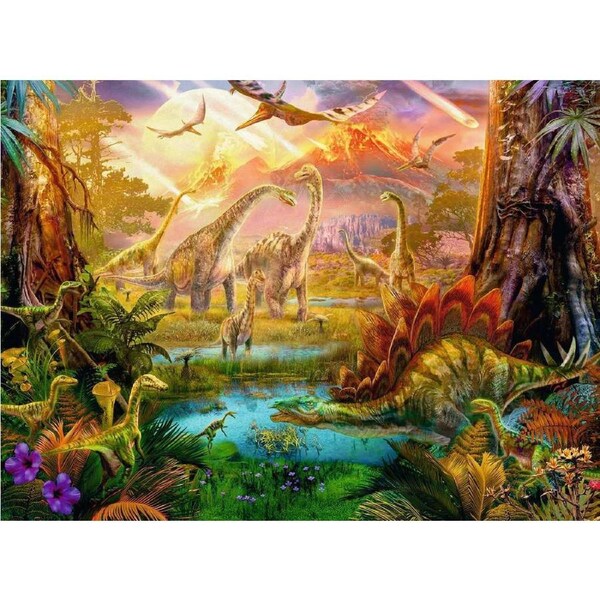Ravensburger - Land of the Dinosaurs Puzzle 500pc