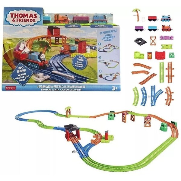 Thomas & Friends Track Master Thomas and Nia Cargo Delivery Track Brand New Toy