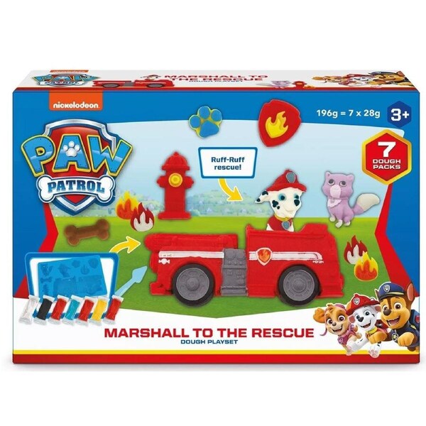 Paw Patrol Marshall Rescue Dough Playset Ages 3+ New Toy Play