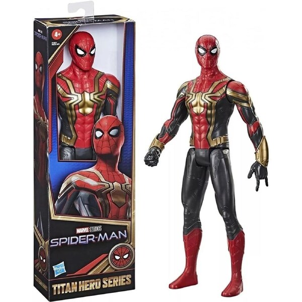 Marvel Spider-Man Iron Spider 30cm Action Figure Articulated Arms Age 4+ New Toy