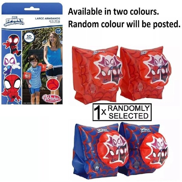Wahu Spidey Large 2-6 Years Arm Bands Swim Play