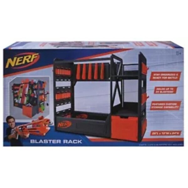 NERF Elite Blaster Rack Storage for up to Six Blasters