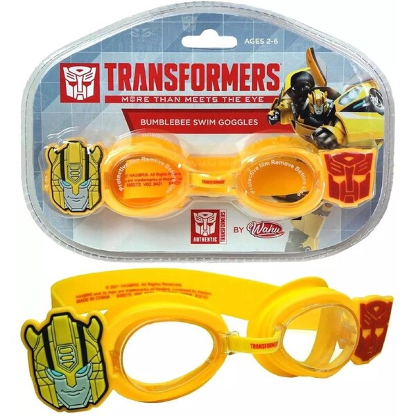 Wahu Transformers Yellow Swim Goggles New