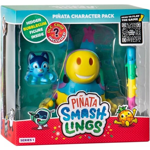 Pinata Smashlings Dazzle Donkey Action Figure New Toy Video Game Roblox