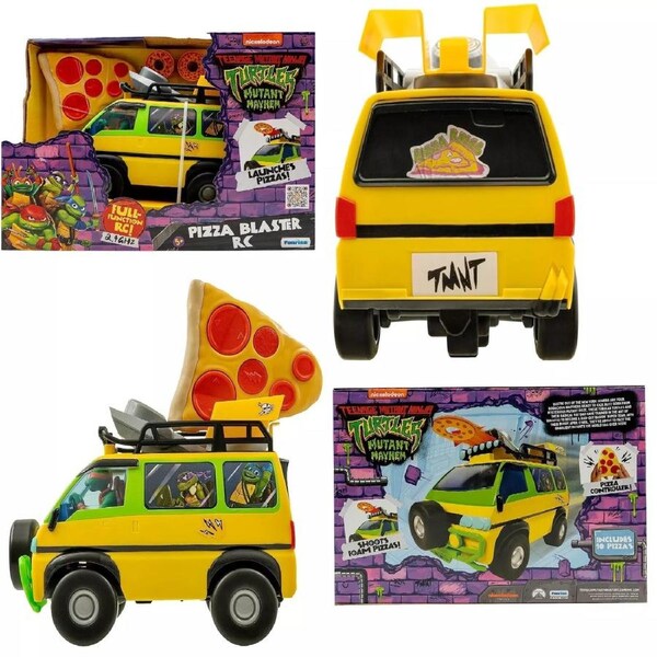 TMNT Teenage Mutant Ninja Turtles Pizza Blaster RC 2.4Ghz Remote Control Car