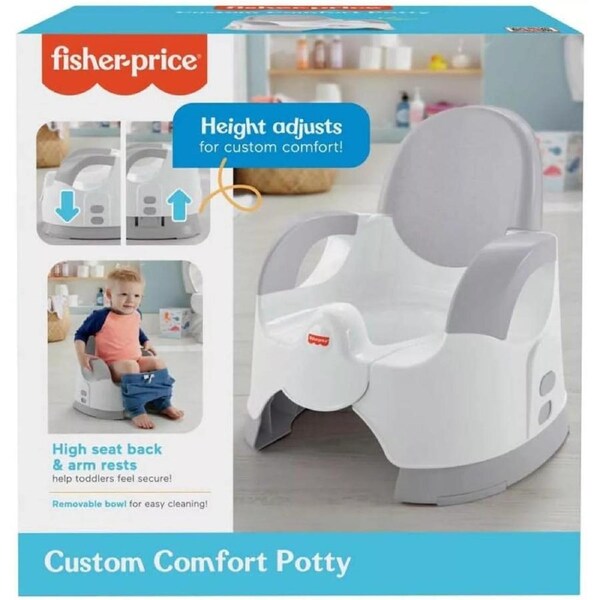 Fisher-Price Custom Comfort Potty Adjustable Infant and Toddler Toilet Training