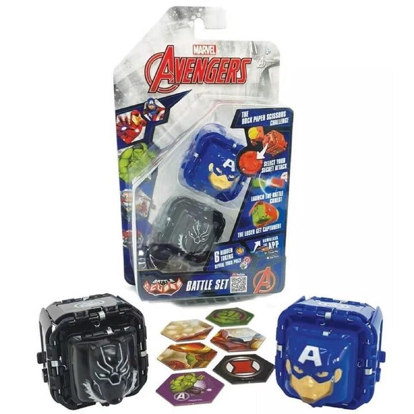 Marvel Capt. America vs Black Panther Battle Cube Game
