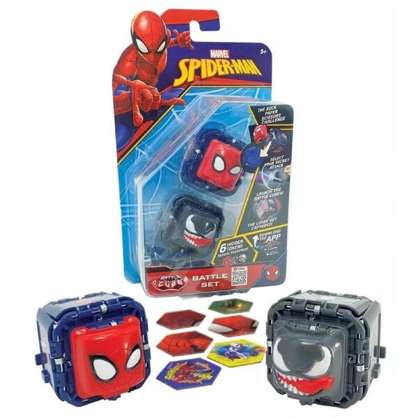 Marvel Spiderman vs Venom Battle Cube Game