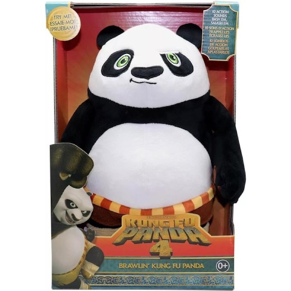 Kung Fu Panda 4 Motion Activated Plush Figure