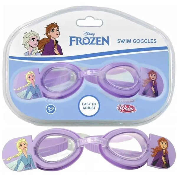Wahu Frozen Purple Swim Goggles New