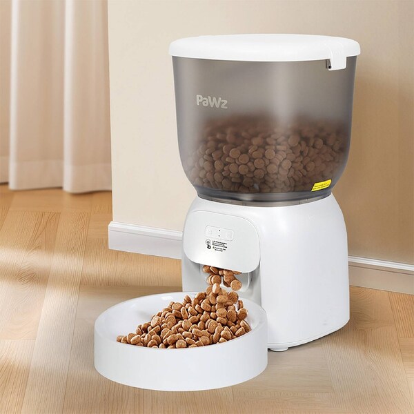 4L PaWz Automatic Pet Feeder Smart WiFi App-Controlled