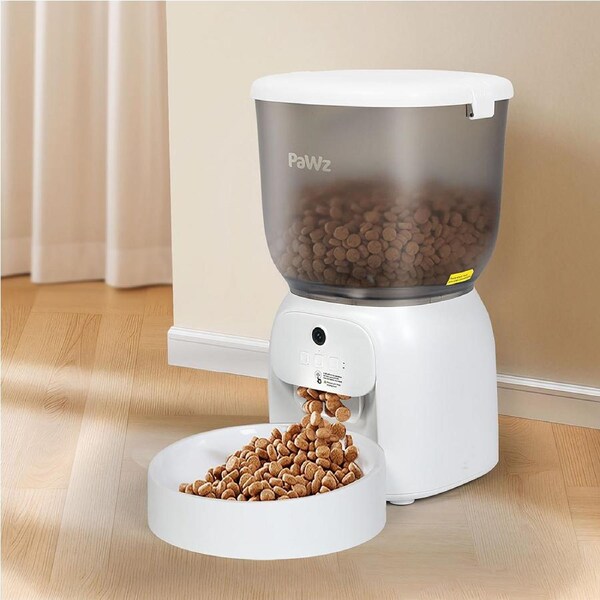 4L PaWz Automatic Pet Feeder Smart WiFi App-Controlled with Camera