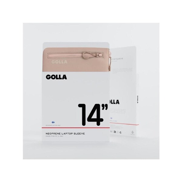 GOLLA Metro Laptop Sleeve - Neoprene 14" - Cream