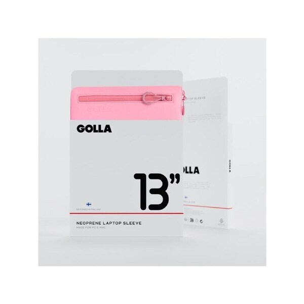 GOLLA Metro Laptop Sleeve - Neoprene 13" - Pink