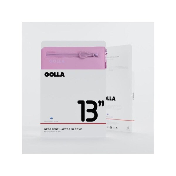 GOLLA Metro Laptop Sleeve - Neoprene 13" - Pastel Lilac