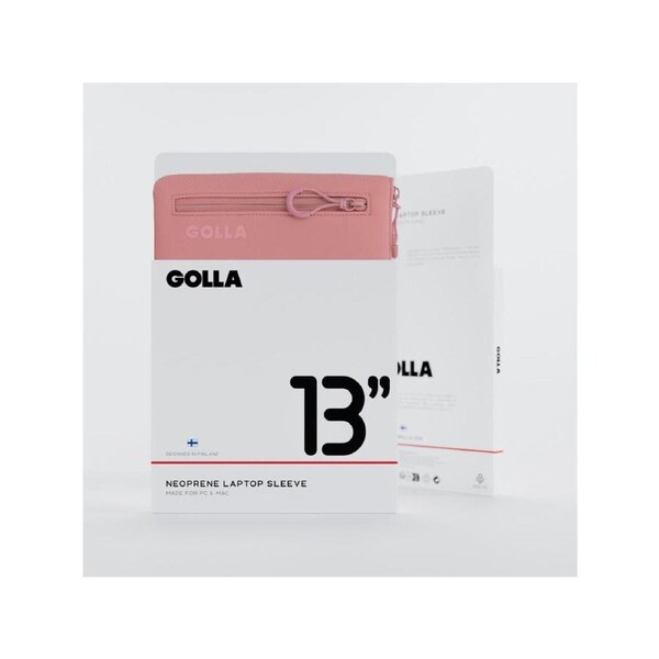 GOLLA Metro Laptop Sleeve - Neoprene 13" - Dirty - Pink