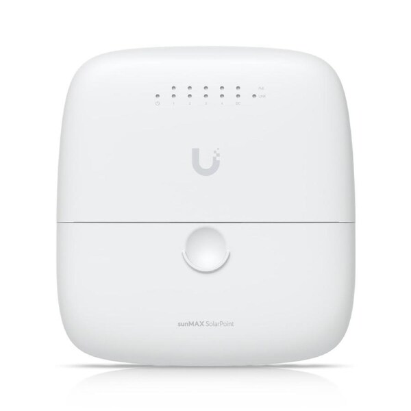 Ubiquiti sunMAX SolarPoint, SM-SP-40, Remotely Managed MPPT 24V 7A Solar Site Charging Appliance, Integrated Four-port, 24V PoE 10/100 Mbps SM-SP-40