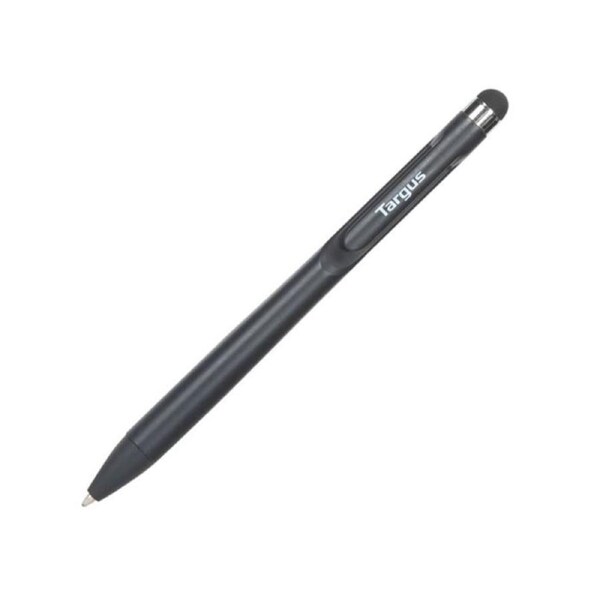 Targus Antimicrobial 2-in-1 Smooth glide stylus and pen DefenseGuard Antimicrobial Protection workwith Capacitive Touch Screen devices Laptop Tablet AMM163AMGL