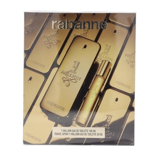 1 MILLION 100ML GIFT SET 2PC FOR MEN BY PACO RABANNE
